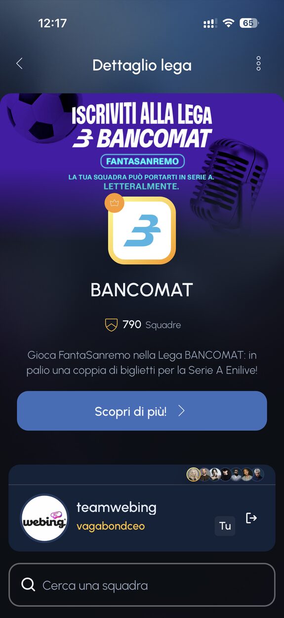 Bancomat Instagram contest