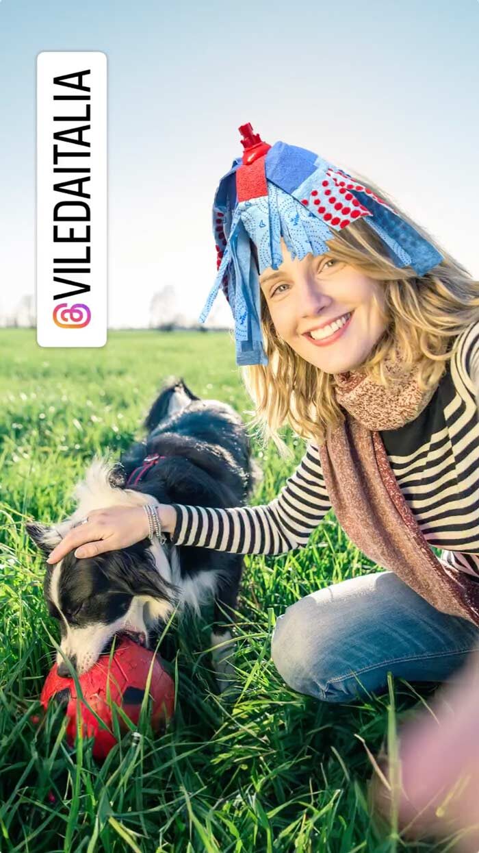 Vileda Instagram story mention contest