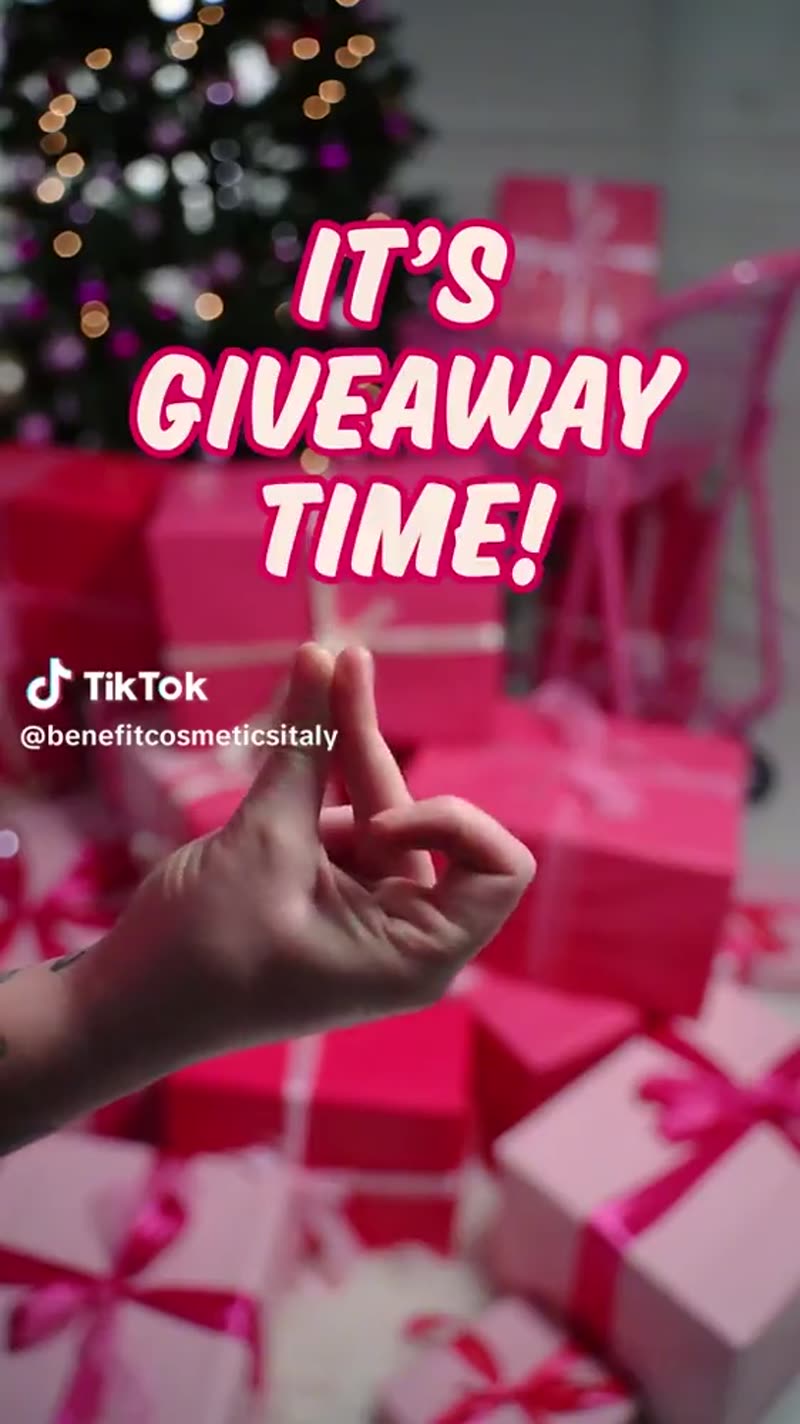 Benefit Cosmetics TikTok video contest