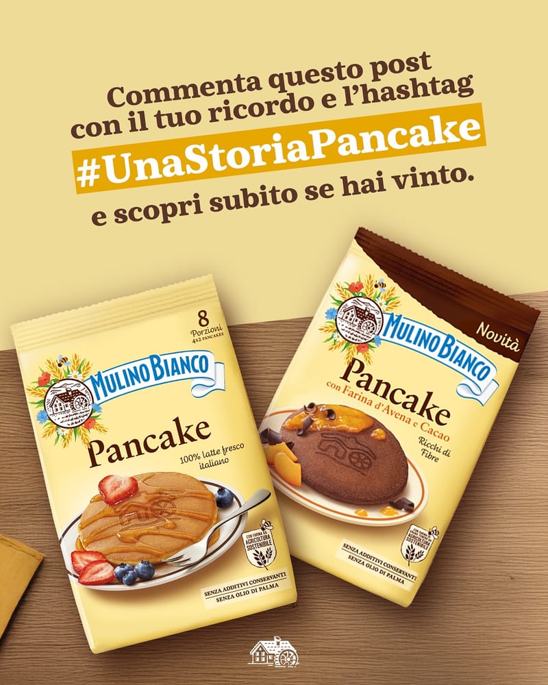 Mulino Bianco #UnaStoriaPancake Instagram Contest