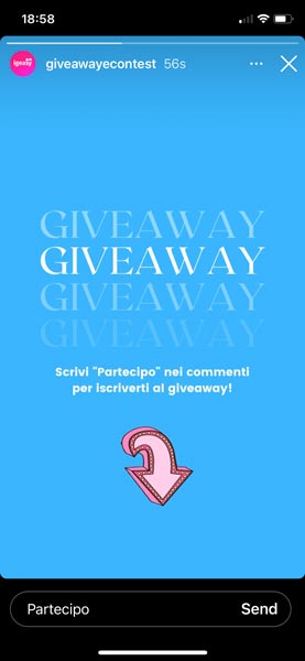 Giveaway Storie Instagram giveaway storie instagram